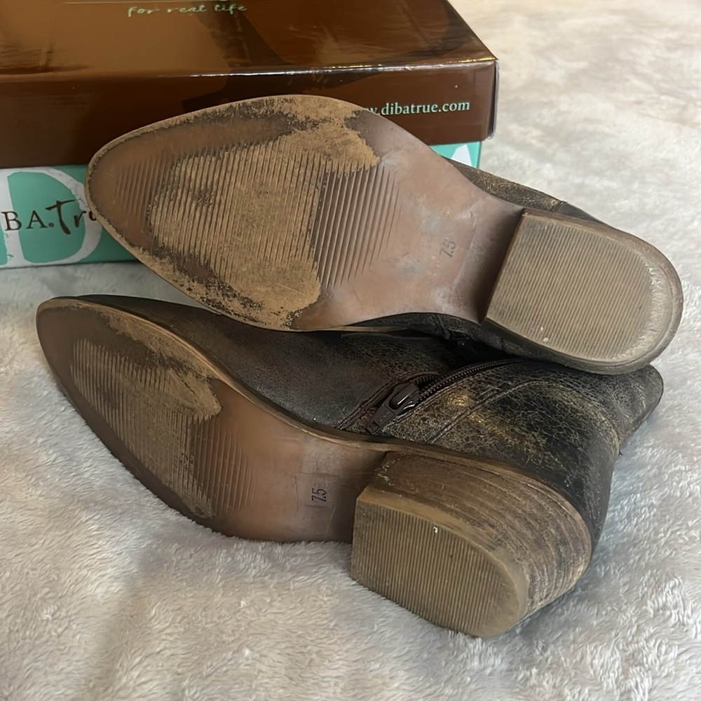 Diba True Bootie, Cool Wind, color Charcoal Vintleat - Picture 4 of 8